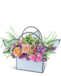 Seasonal Garden Blooming Tote from Schultz Florists, flower delivery in Chicago